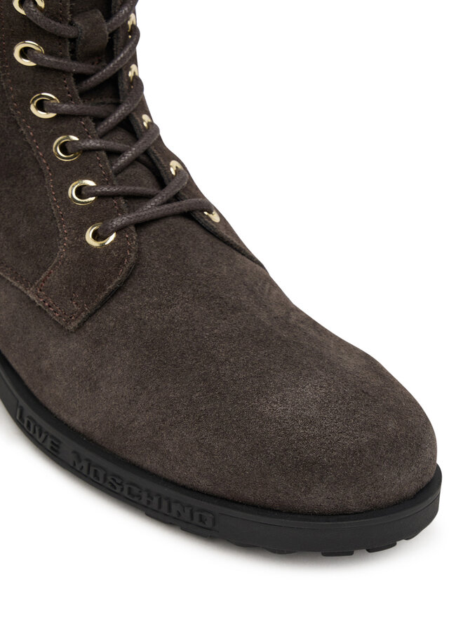 LOVE MOSCHINO Botines planos LOVE MOSCHINO JA24254G0NIG0313 Marrón