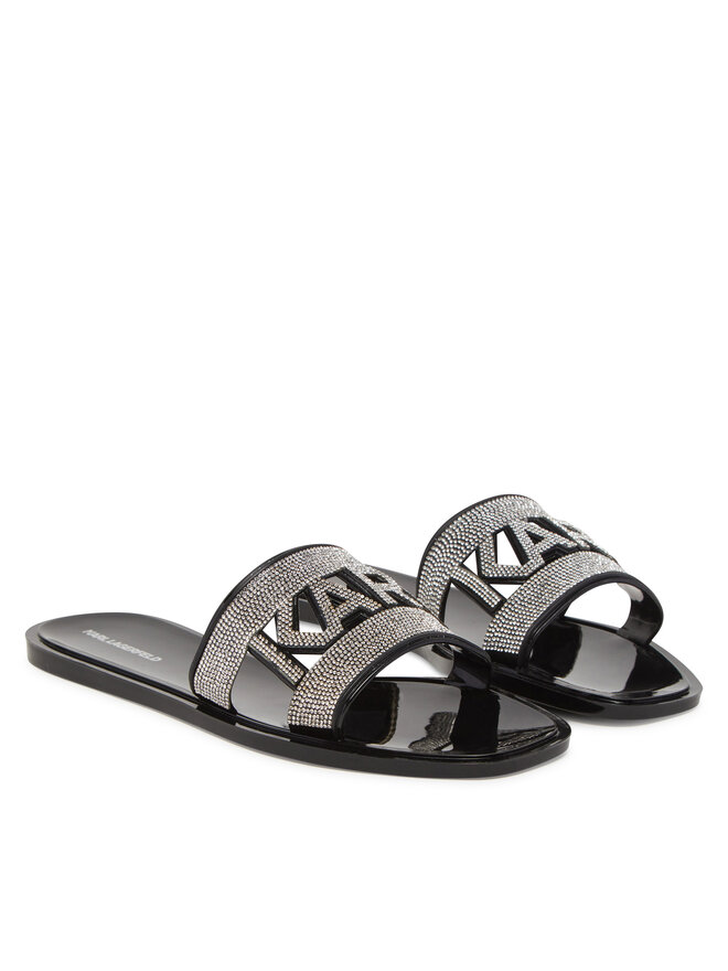 KARL LAGERFELD Чехли KARL LAGERFELD Jelly III KL80005S Черен