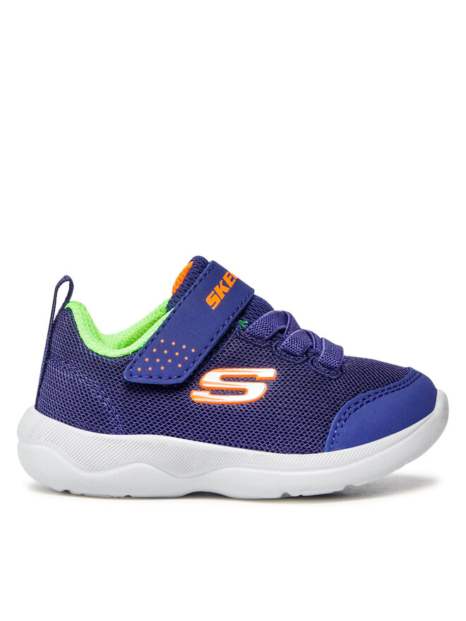 Skechers Sneakersy Skechers Mini Wanderer 407300N/NVLM Granatowy