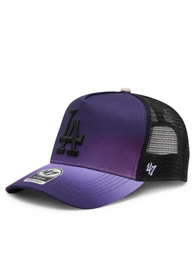 47 Brand Kšiltovka 47 Brand Mlb Los Angeles Dodgers Paradigm Mesh '47 Mvp Dt B-PDMDT12PTP-BV Fialová