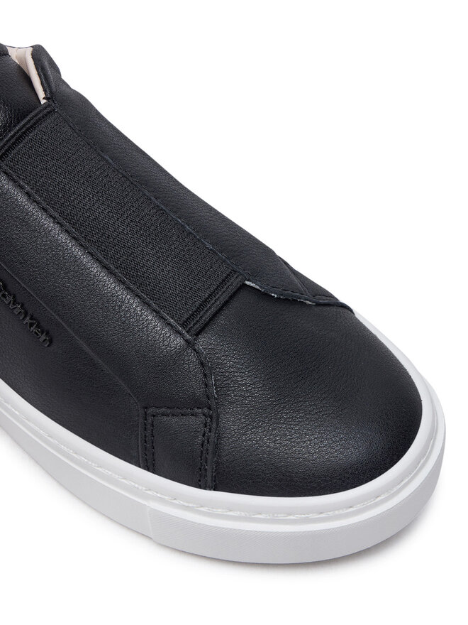 Calvin Klein Sneakersy Calvin Klein Cupsole Slip On W/Ml HW0HW02289 Czarny