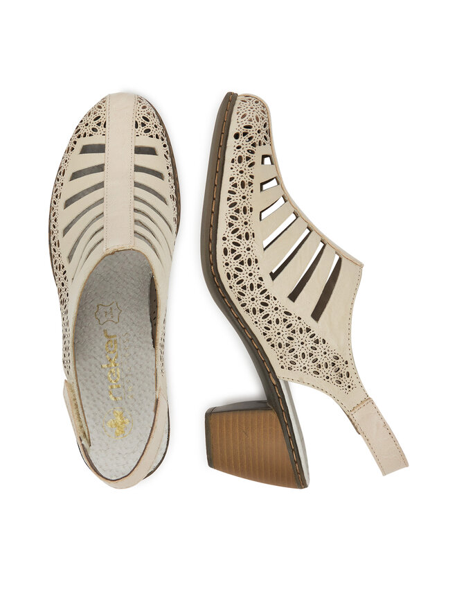 Rieker Sandali Rieker 40959-60 Siva