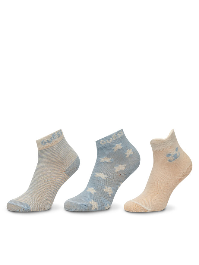 Guess 3 pares de calcetines altos para niño Guess H5RZ04 Z3G10 Azul
