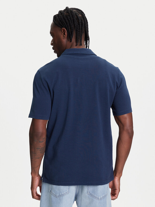 Mustang Mustang Polo Palco 1016505 Blu scuro Regular Fit