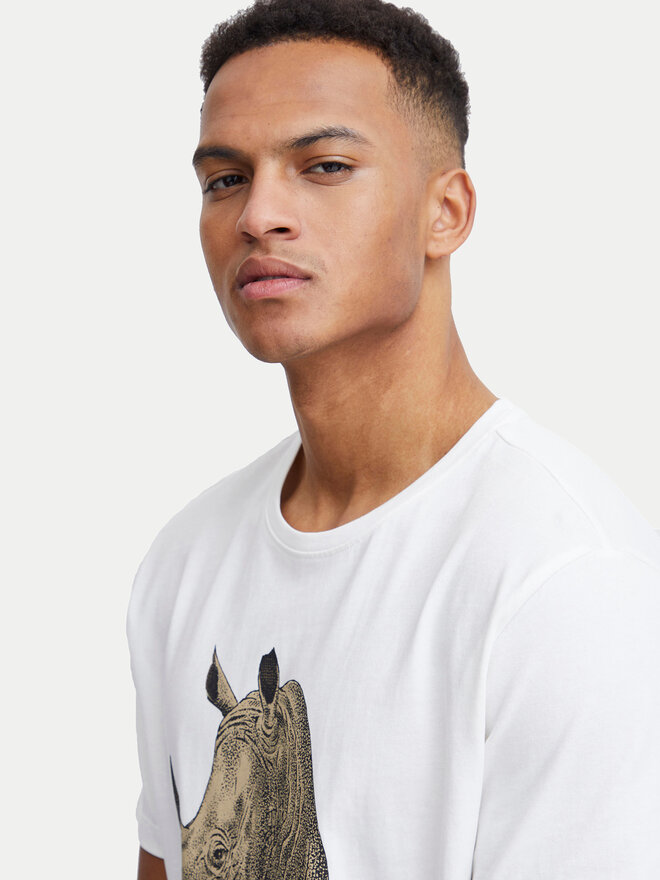 Blend Blend T-Shirt 20717297 Weiß Regular Fit
