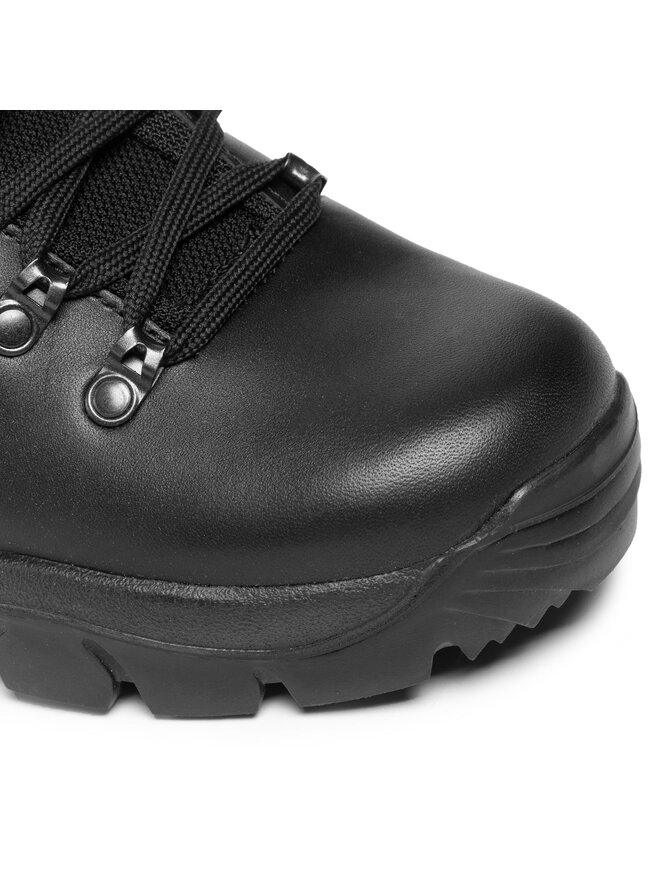 Meindl Schnürstiefeletten Meindl Kampfstiefel Leic 3673P Schwarz