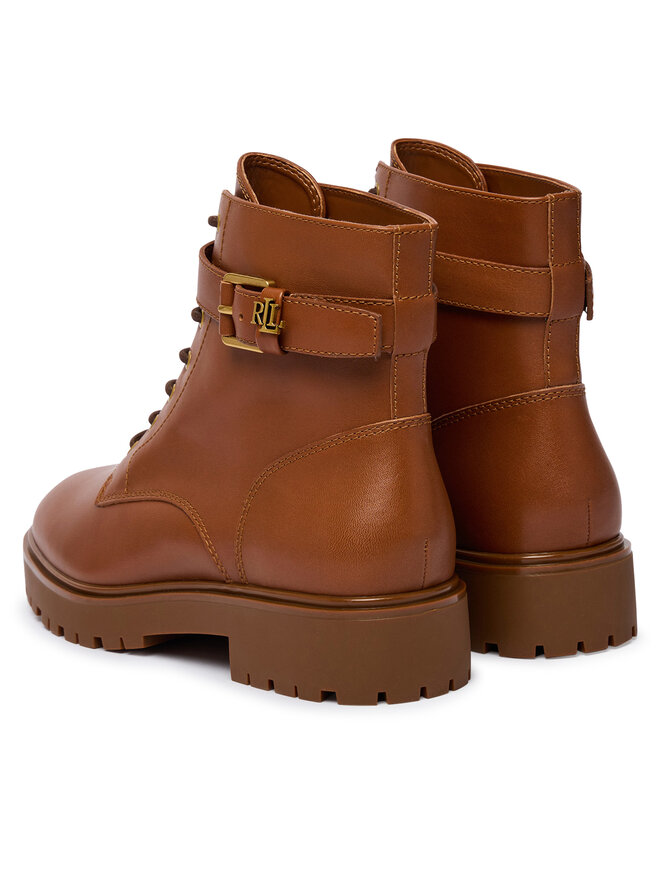 LAUREN RALPH LAUREN Schnürschuhe LAUREN RALPH LAUREN Allyson Logo Bo Bte 802P12046002 Braun
