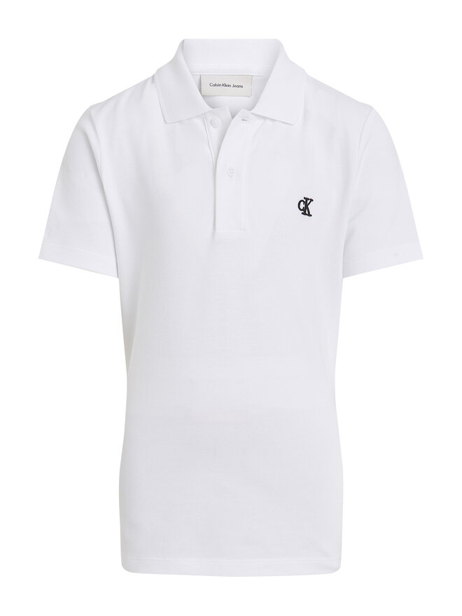 Calvin Klein Jeans Calvin Klein Jeans Poloshirt Essential IB0IB02486 Weiß Regular Fit
