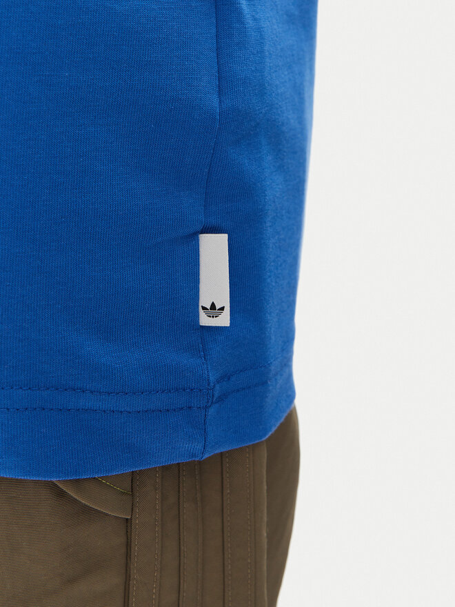 adidas adidas Marškinėliai Roller JP2665 Mėlyna Regular Fit