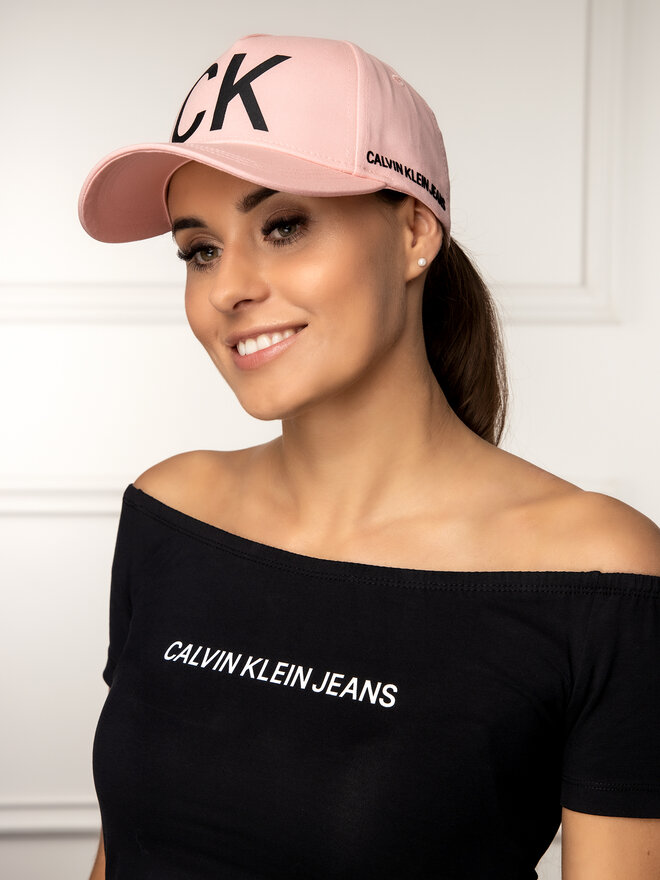 Calvin Klein Jeans Cap Calvin Klein Jeans J Ck Jeans Cap W K60K605693 Rosa