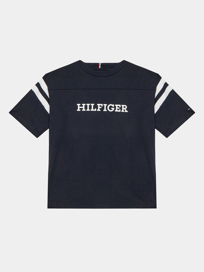 Tommy Hilfiger Tommy Hilfiger Camiseta Varsity KB0KB08678 D Azul marino Regular Fit