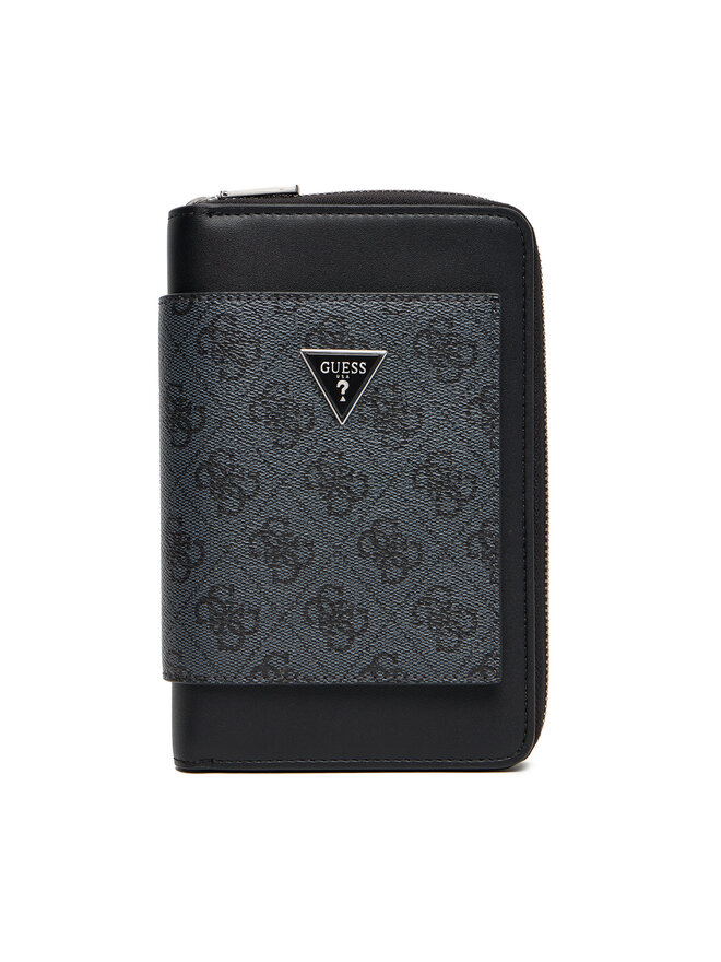 Guess Liels vīriešu maks Guess SMMILO P5401 Melns