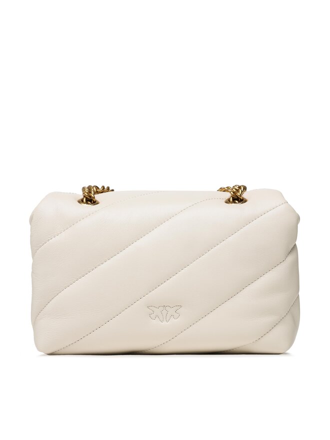 PINKO Torebka PINKO Love Mini Puff Cl PE 23 PLTT 100039 A0F2 Écru