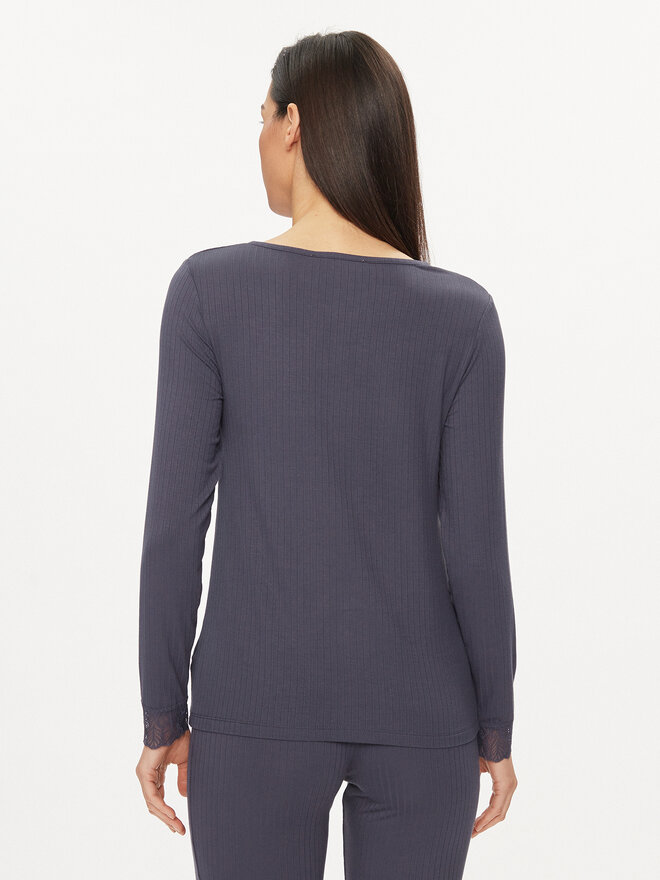 Femilet by Chantelle Femilet by Chantelle Pyjama-T-Shirt Laurel FNAEJ0 Dunkelblau Regular Fit