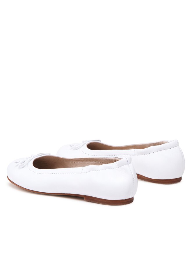 Polo Ralph Lauren Балеринки Polo Ralph Lauren Pony Ballet RF104211 Бял