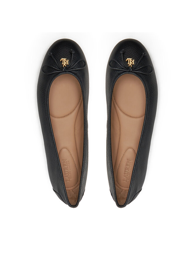 LAUREN RALPH LAUREN Μπαλαρίνες Lauren Ralph Lauren 802942766001 Μαύρο