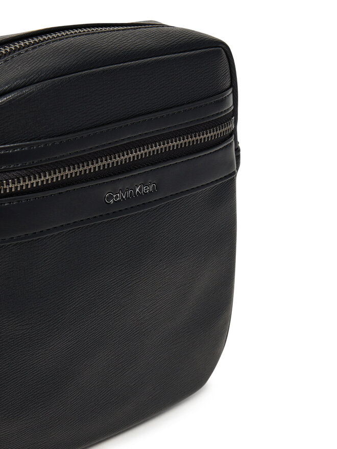 Calvin Klein Τσαντάκι Calvin Klein Zip Reporter LV04D3264G Μαύρο