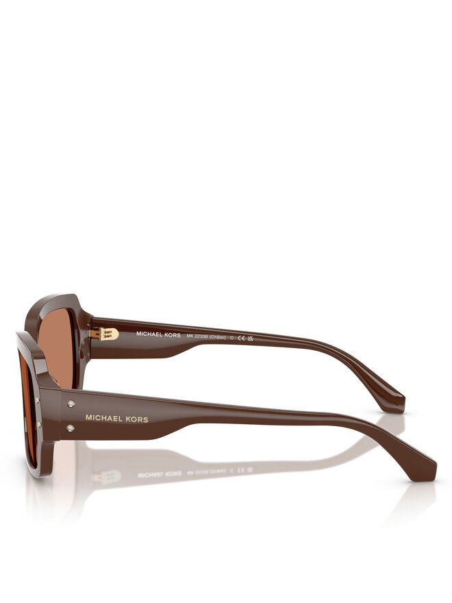 Michael Kors Okulary przeciwsłoneczne Michael Kors 0MK2233B 55 4008/3 Brązowy