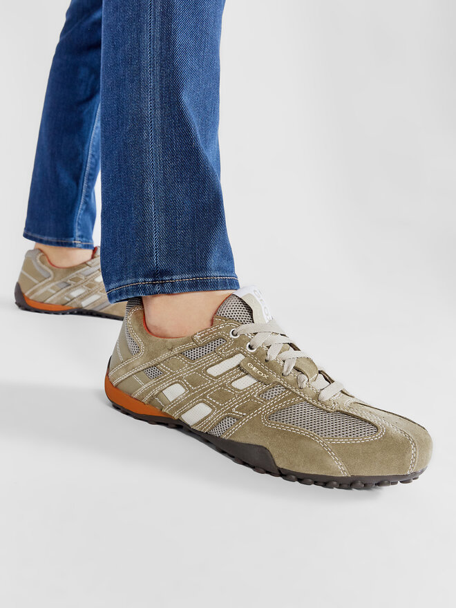 Geox Īsi apavi Geox U Snake K U4207K 02214 C0845 Bēšs