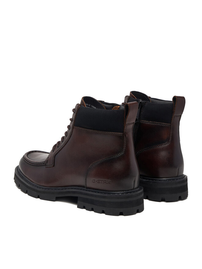 G-STAR Schnürschuhe G-STAR EO-DEXTER-12 126AM Dunkelbraun