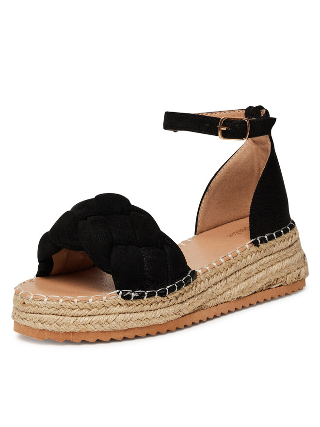 DeeZee Espadrile DeeZee LE601-59 Negru