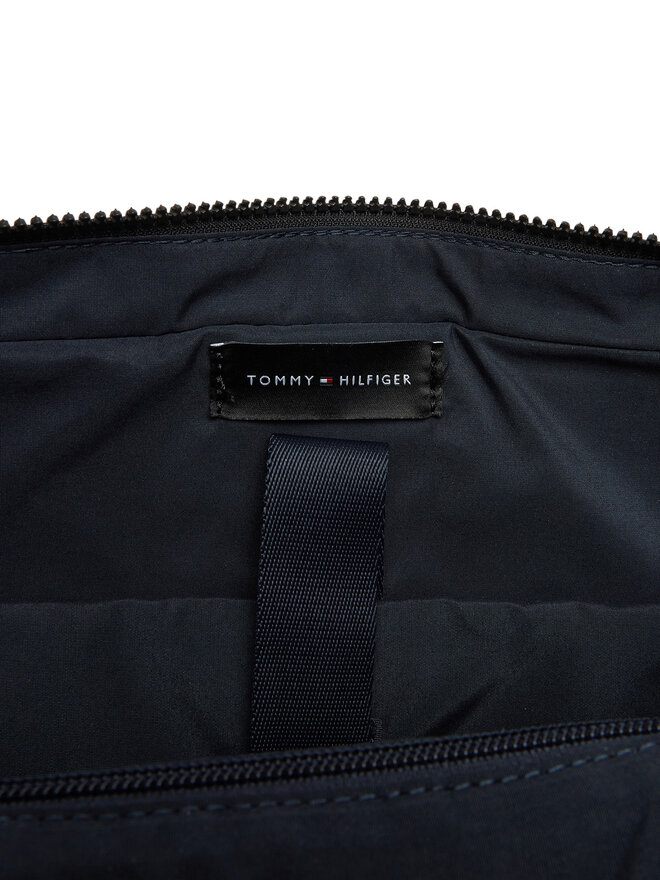 Tommy Hilfiger Brašna na notebook Tommy Hilfiger Th Foundation Computer Bag AM0AM13198 Tmavomodrá