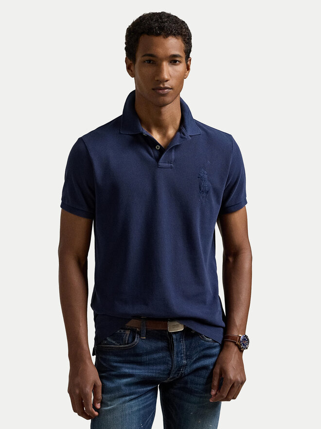 Polo Ralph Lauren Polo Ralph Lauren Поло 710938137006 Cиній Slim Fit