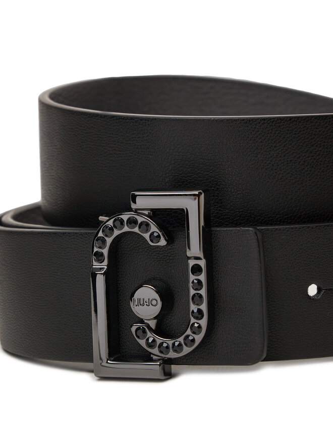 Liu Jo Dámsky opasok Liu Jo Ecs Hips Belt 3.5 AF4312 E0002 Čierna