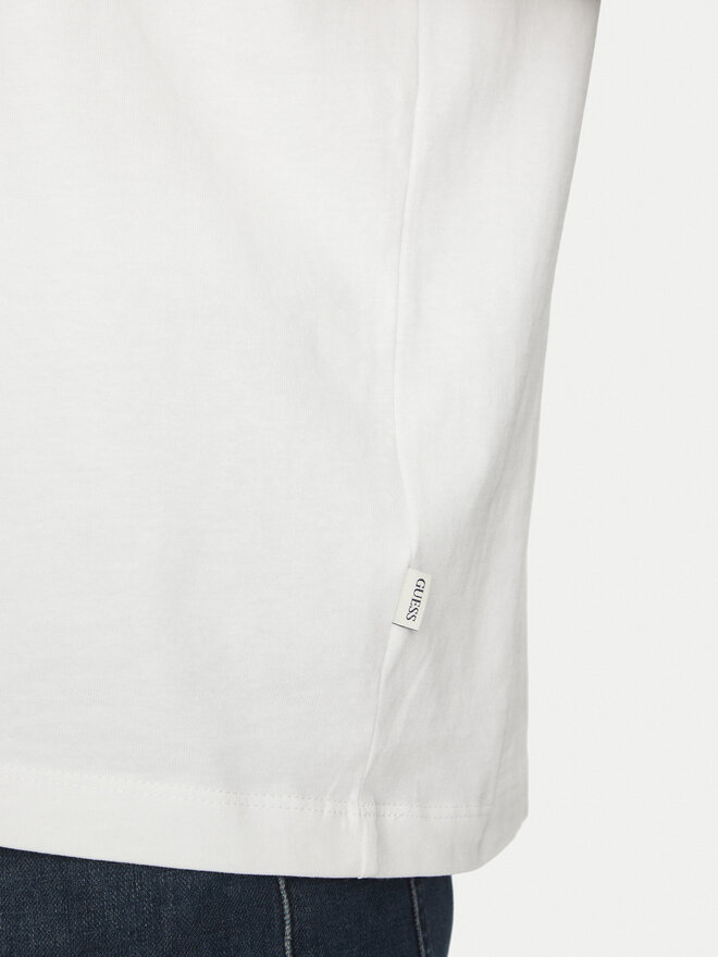 Guess Jeans Guess Jeans Camiseta M5GI56 K8FQ4 Blanco Regular Fit