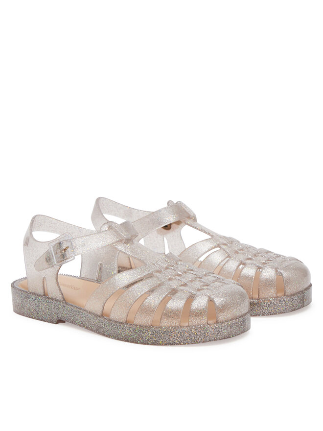 Melissa Sandały Melissa Mini Melissa Possession Shiny Inf 33521 Beżowy