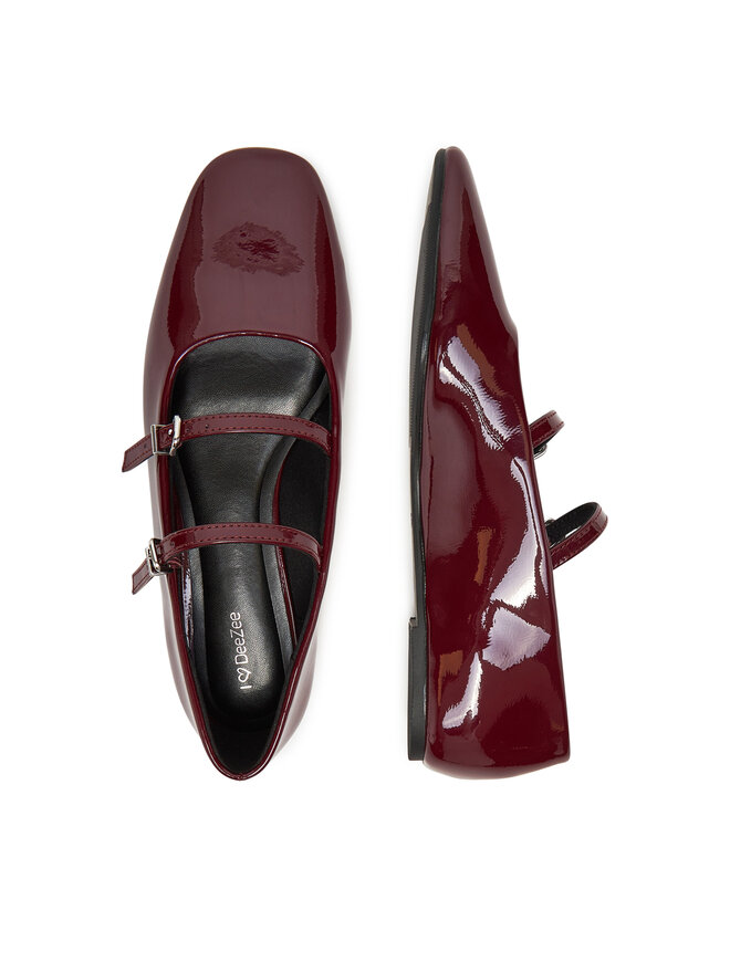 DeeZee Bailarinas DeeZee DZRP0468-10 Guinda/burdeos
