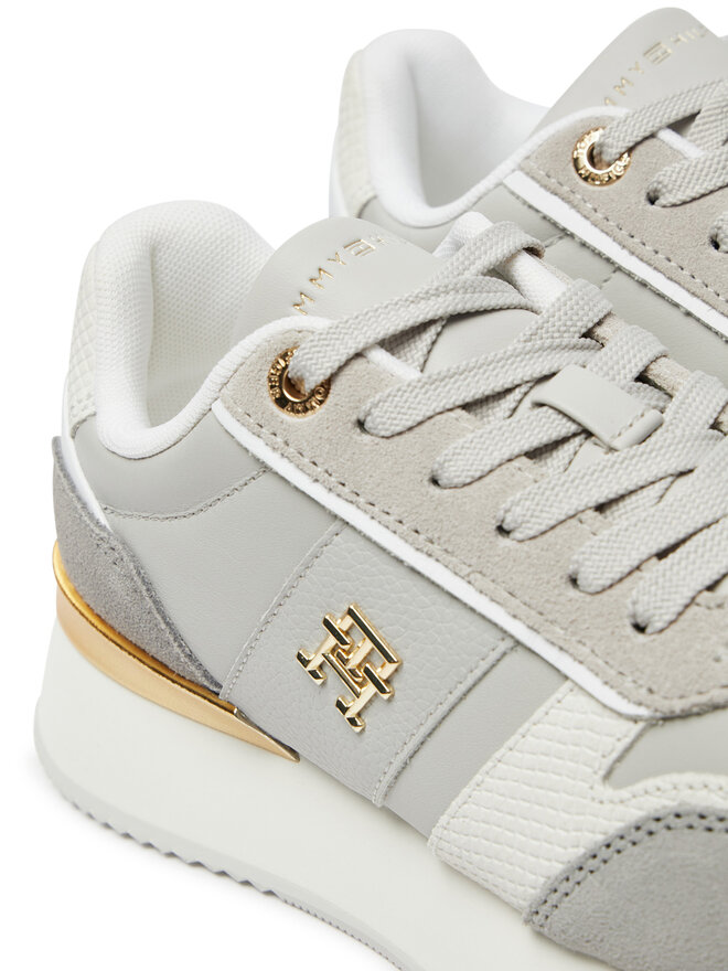 Tommy Hilfiger Sneakersy Tommy Hilfiger Th Fashion Runner FW0FW08475 Szary