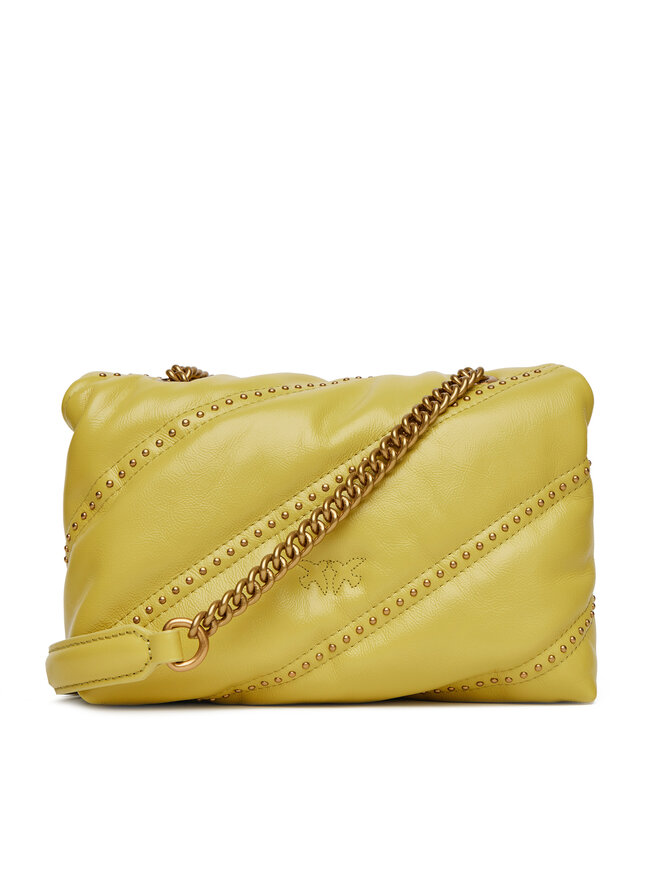 PINKO Kabelka PINKO Love Puff Mini Cl PE 25 PLTT 100039 A26T Zelená