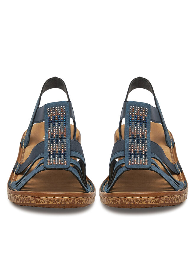 Rieker Sandalen Rieker 628G7-14 Dunkelblau