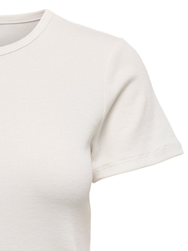 ONLY ONLY Póló Daniella 15350554 Fehér Slim Fit