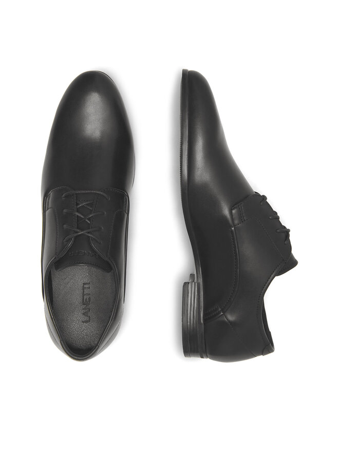 Lanetti Halbschuhe Lanetti MBS-VIGO-07 Schwarz