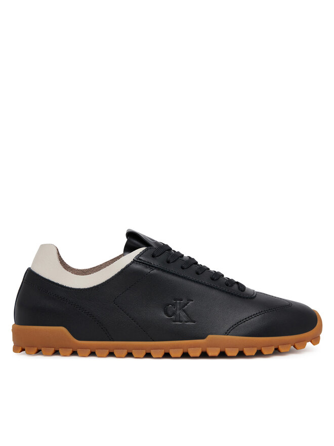 Calvin Klein Jeans Αθλητικά Calvin Klein Jeans Low Profile Runner Mg Lth Mix YW0YW01847 Μαύρο