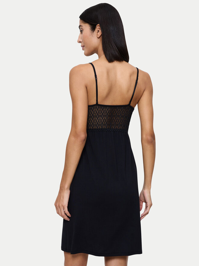 Triumph Triumph Hálóing Aura Spotlight 10225033 Fekete Regular Fit