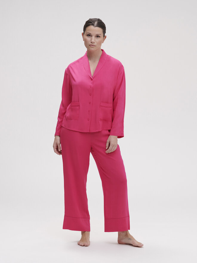 Simone Pérèle Simone Pérèle Camiseta de pijama Songe 18S957 Rosa Wide Fit