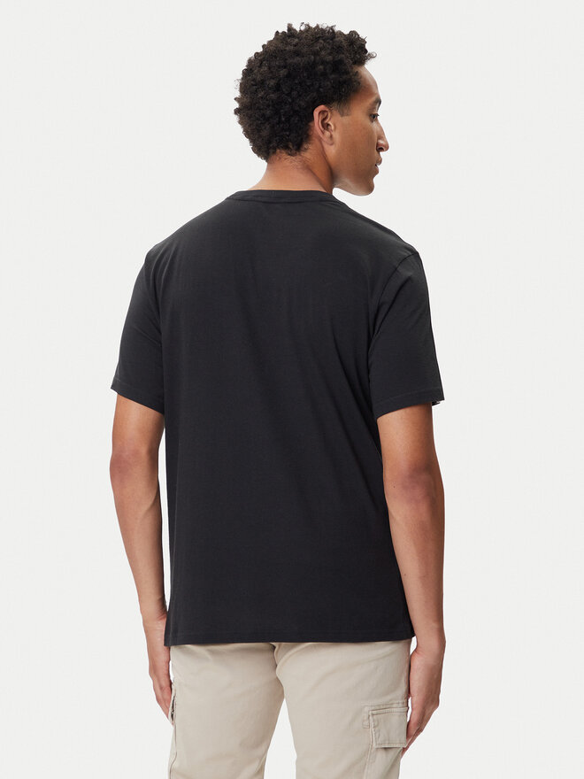 Tommy Hilfiger Tommy Hilfiger Póló Logo UM0UM03005 Fekete Regular Fit
