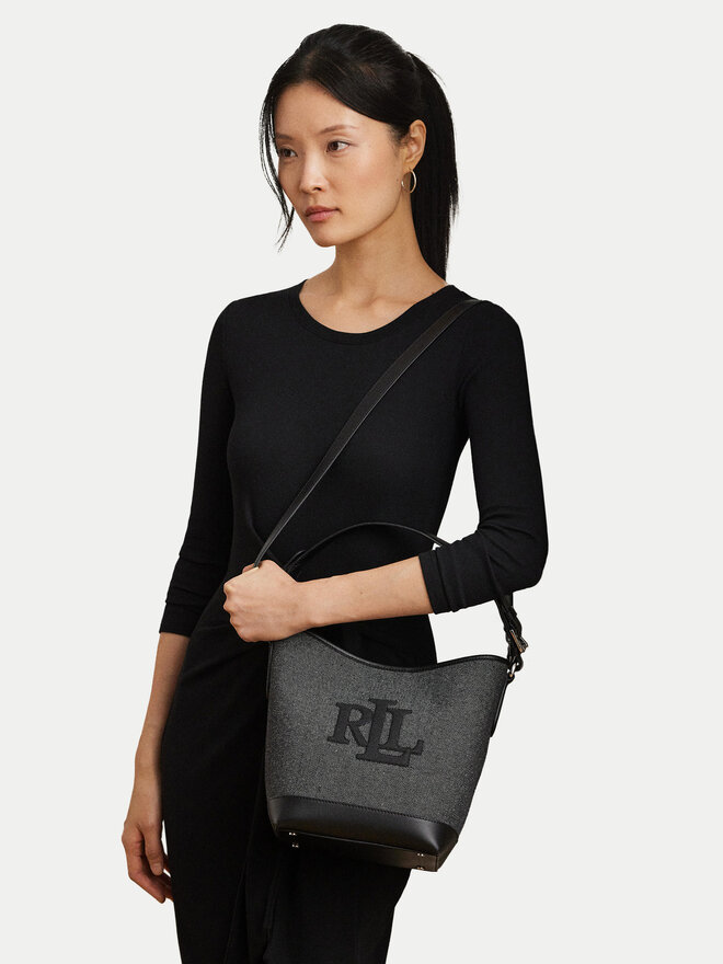 LAUREN RALPH LAUREN Torebka LAUREN RALPH LAUREN Witley 431966757002 Czarny