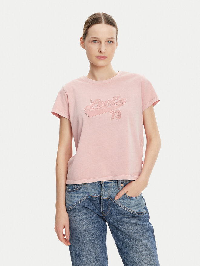 Levi's® Levi's® Marškinėliai Graphic A8804-0039 Rožinė Boxy Fit