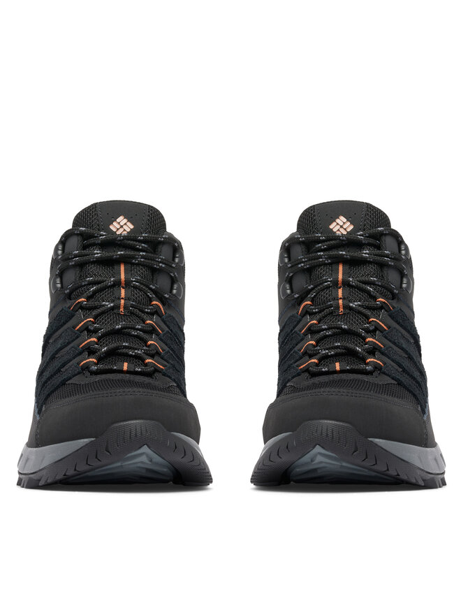 Columbia Bakancs Columbia Strata Trail™ Mid WP Boot 2076861 Fekete