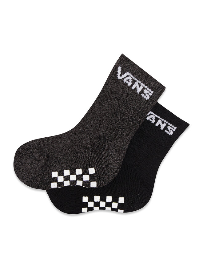 Vans Σετ ψηλές κάλτσες παιδικές 2 τεμαχίων Vans Drop V Classic VN0A7PTC Μαύρο