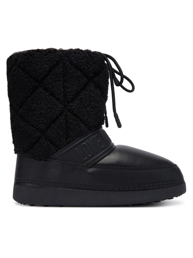 LOVE MOSCHINO Śniegowce LOVE MOSCHINO JA24422G0NISJ00Bcz Czarny