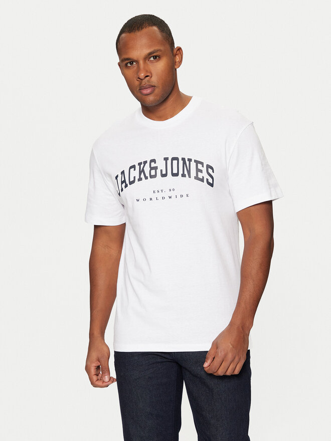 Jack&Jones Jack&Jones Marškinėliai 12257579 Balta Relaxed Fit