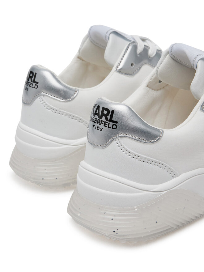 Karl Lagerfeld Kids Снікерcи Karl Lagerfeld Kids Z30373 M Білий