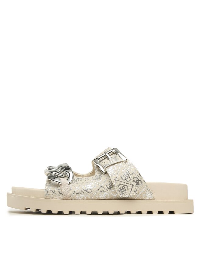 Guess Klapki Guess Fatema FL6FAT FAL03 Beżowy