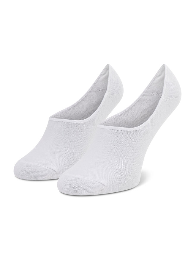 Jack&Jones Set di 5 paia di pedulini da uomo Jack&Jones Jacbasic 12124610 Bianco