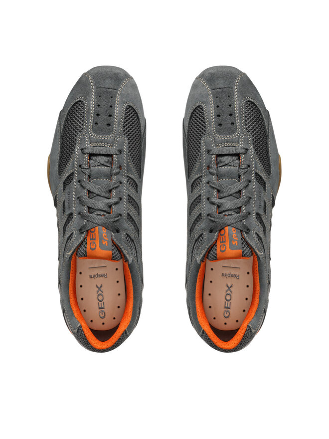 Geox Snīkeri Geox U Snake Original U55MNA 02214 C1006 Pelēks